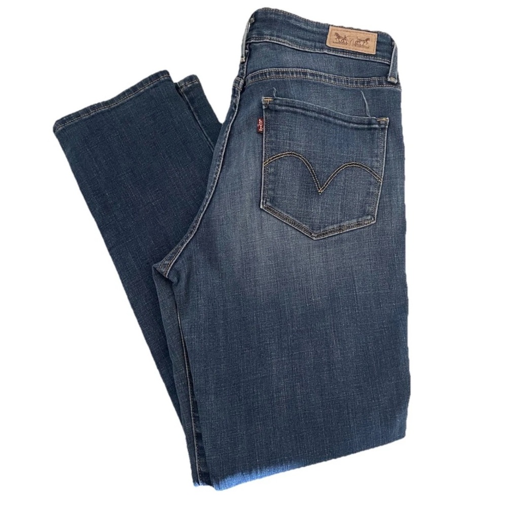 Levi’s Women’s Mid Rise Skinny Jeans Size 8 Stretch Denim Blue
